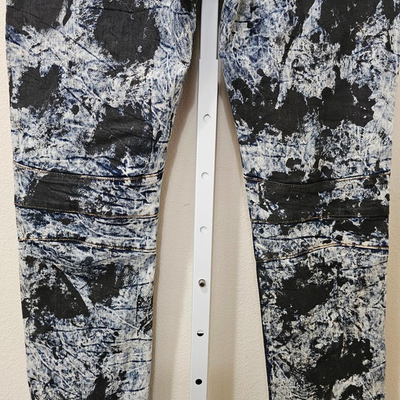 EMBELLISH NYC Men's Textured Button & Zipper Splash Denim Jeans Sz 36 - Picture 7 of 15